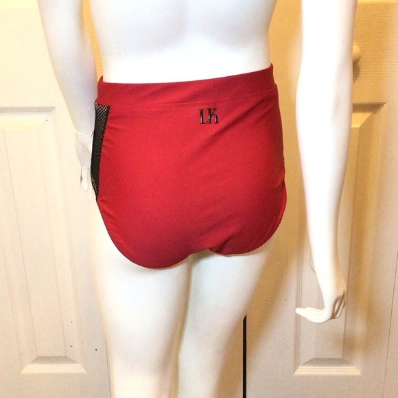 Oh La La Dancewear Dare to be Different Red Dance Brief Size Adult Small - Picture 5 of 8